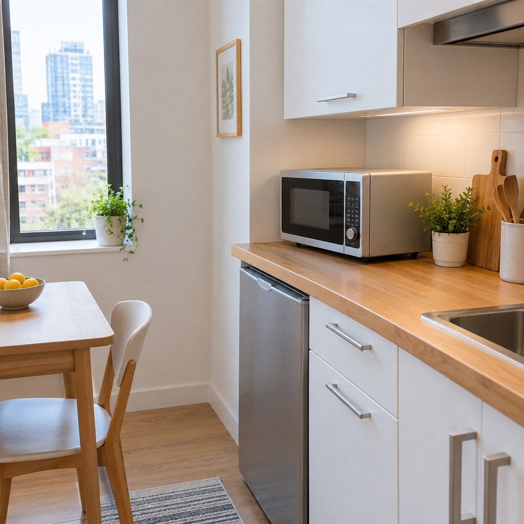 Compact Microwave vs Toaster Oven for Small Kitchens: Which Saves More Space?